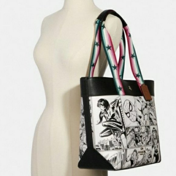 Power Up Your Style Game with Coach Coach Marvel Tote